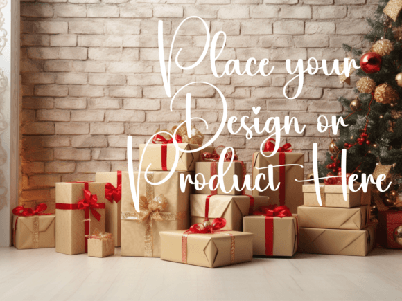 Download Christmas Background for Product Mockups - Product mockups Collection