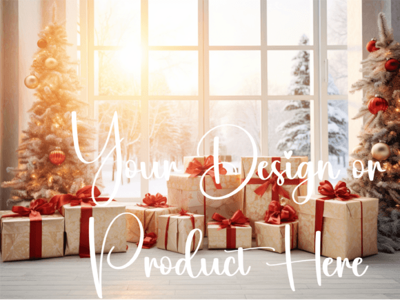 Download Christmas Background for Product Mockups - Product mockups Collection
