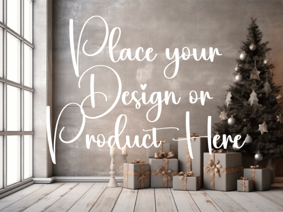 Download Christmas Background for Product Mockups - Product mockups Collection